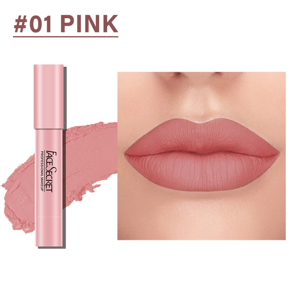 2 Colors Sexy Matte Lipstick Waterproof