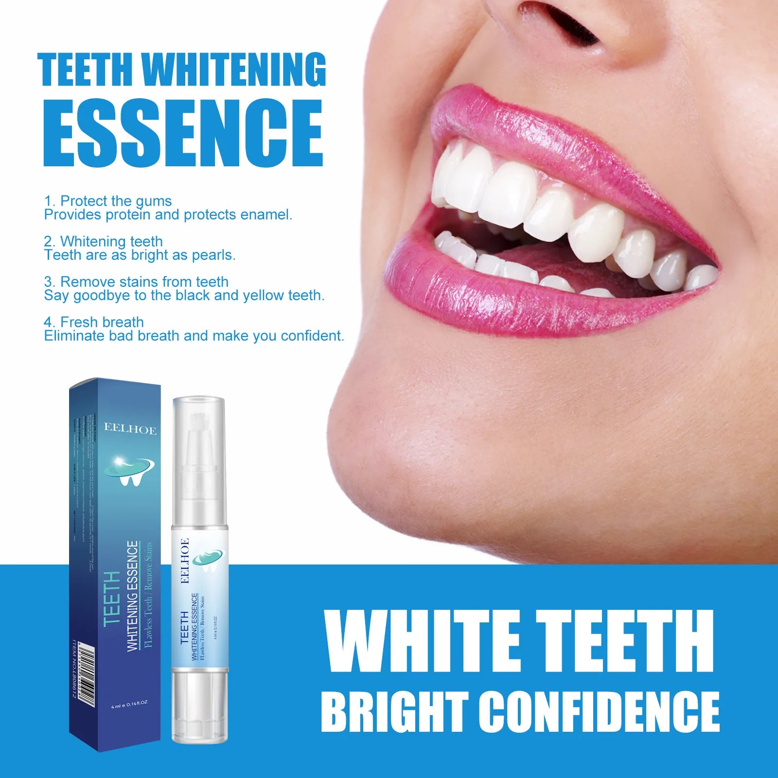 Eelhoe Dental Pen Teeth Whitening Pen Oral Care